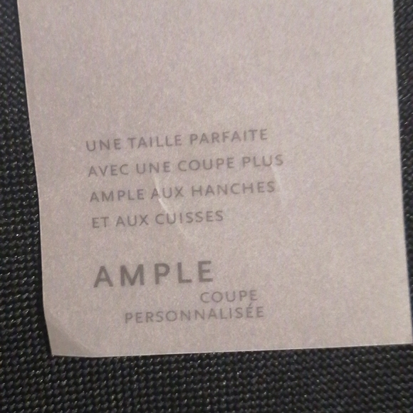 NWT, InWear   , ladies linen ,dark and light grey blend,  trouser, size US 6 - Picture 6 of 13